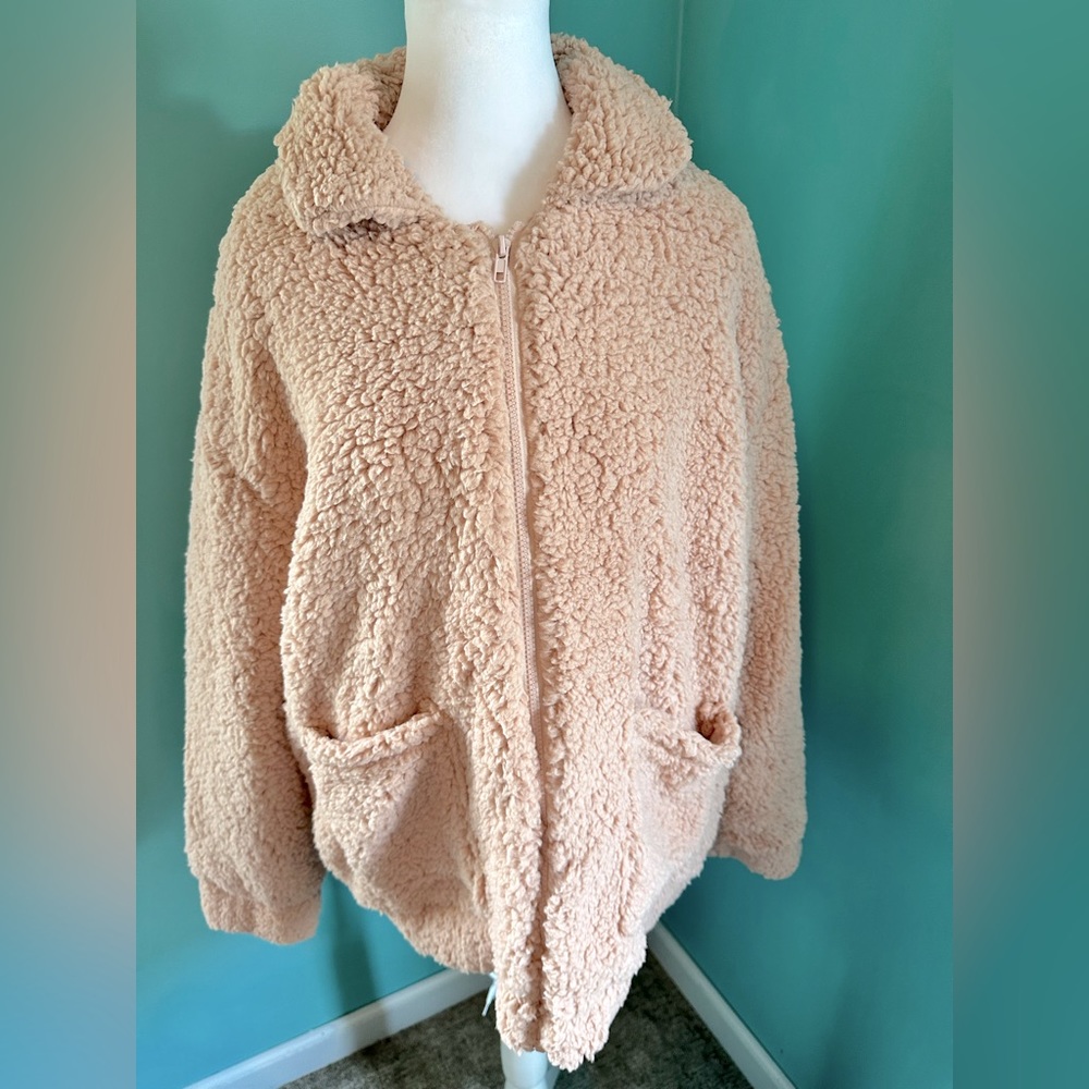 Pink soft coat
